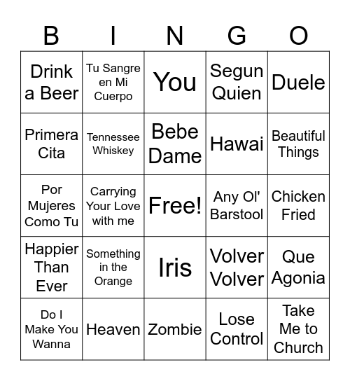Thanksgiving 2 Bingo Card