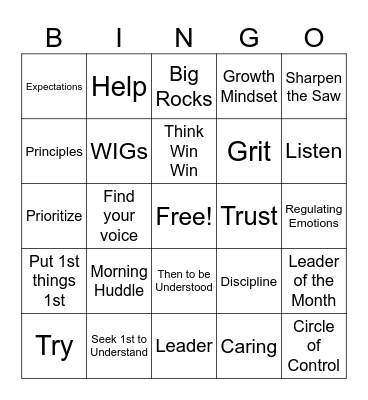 Lanakila LIM Bingo! Bingo Card