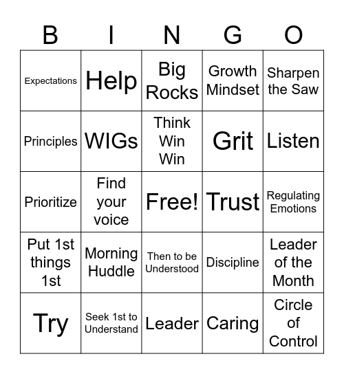 Lanakila LIM Bingo! Bingo Card