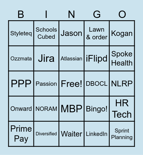 Happy Birthday Rey, Jadel, Julien, Vincent, Rye, Bugz, and Farly! Bingo Card