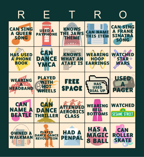 ONE SHISEIDO YEAR END PARTY Bingo Card