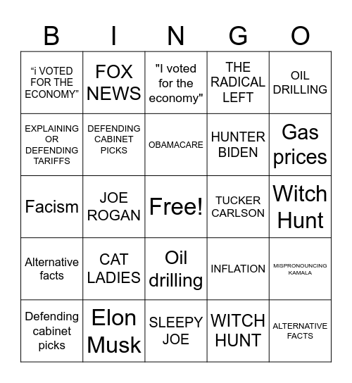 Ringsdorf Bingo Card
