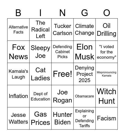 Ringsdorf Bingo Card