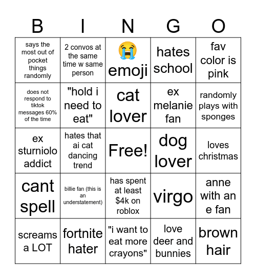alvi core Bingo Card