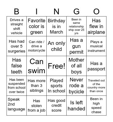 2024 Thanksgiving Day Icebreaker Bingo Card