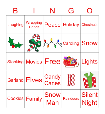 Lanakila Holiday Bingo! Bingo Card