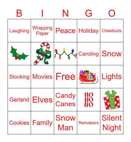 Lanakila Holiday Bingo! Bingo Card