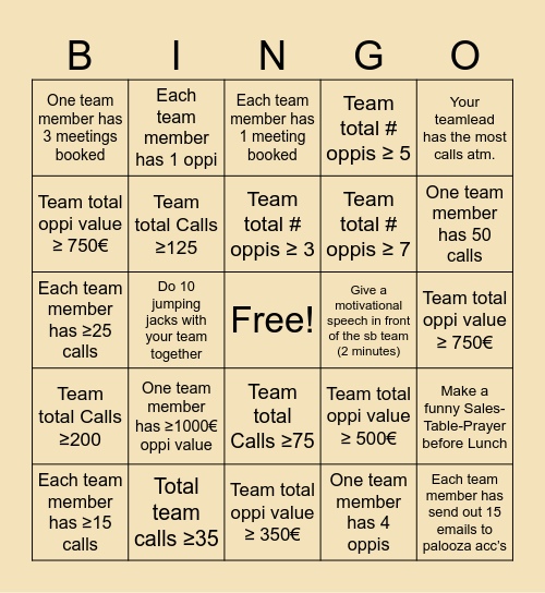 SB DACH December Bingo Card