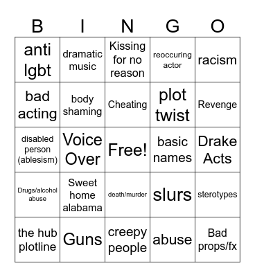 Tomorrows Teachings Bingo Card