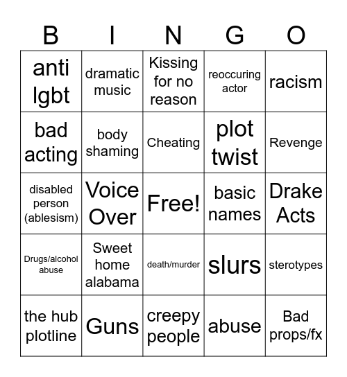 Tomorrows Teachings Bingo Card