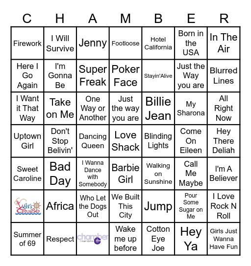 Greater Bartow Chamber Bingo Card