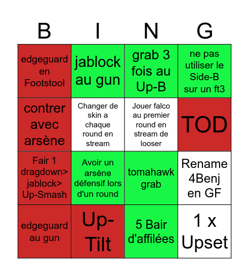 ANCARTON Bingo Card