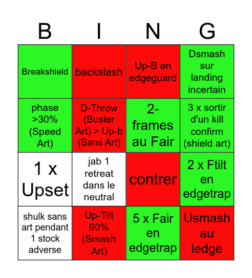 Lord Farcaod Bingo Card