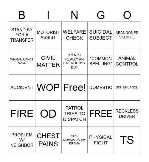 THANKSGIVING Bingo Card