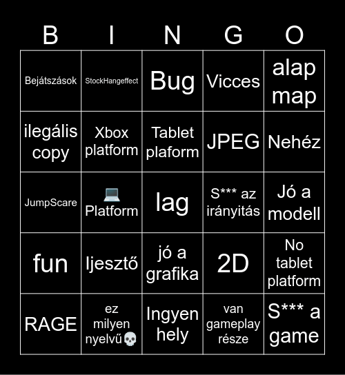 5 noches con alfredo Bingo Card