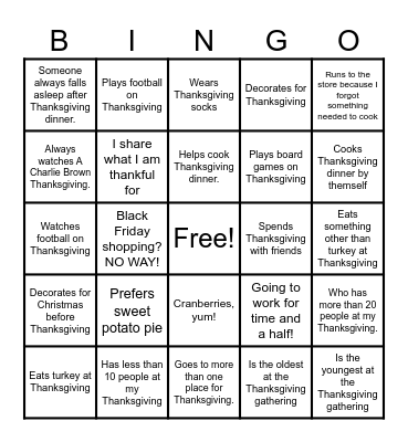 Find Someone Who... Bingo Card