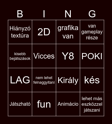 Murder Bingo Card