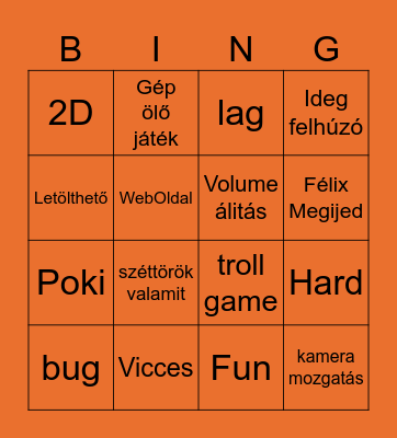 LEVEL DEVIL Bingo Card