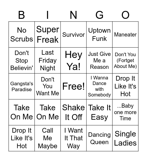 Thanksgiving Bingo Card