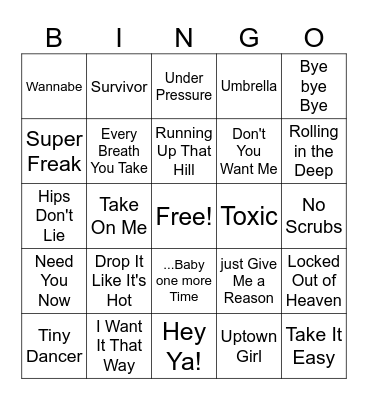 Thanksgiving Bingo Card