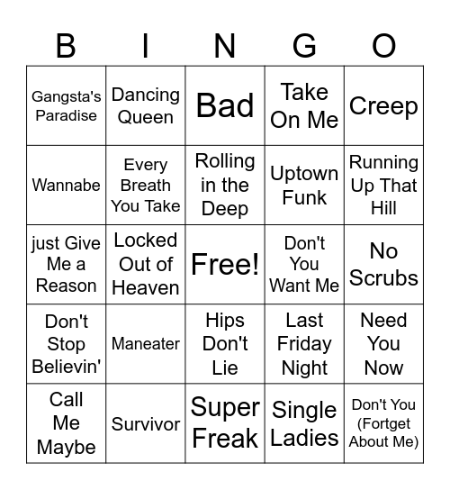 Thanksgiving Bingo Card