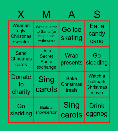 Petline PRA Holiday Bingo 2024 Bingo Card