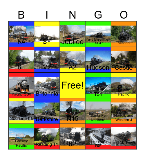 Steam 1999-Present Bingo Card