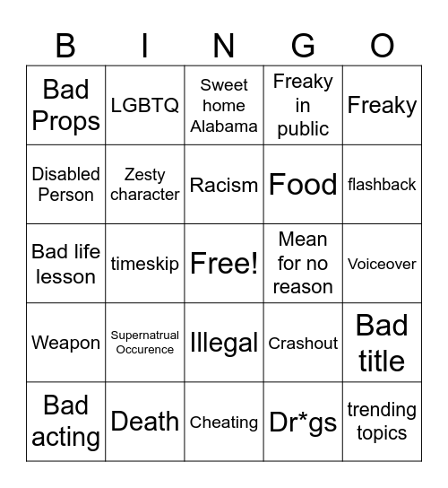 Tomorrows teaching bingo Card