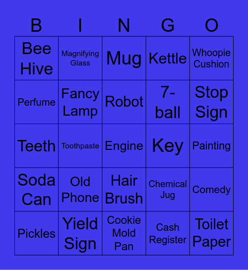 Lethal Company Loot Bingo Card