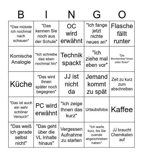 AC1" Bingo Card