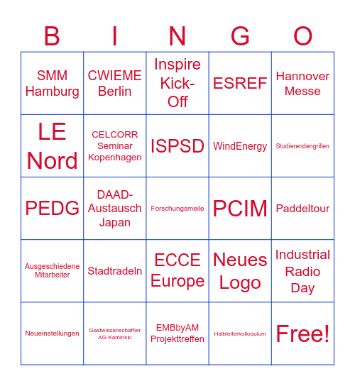 IALBingo Card