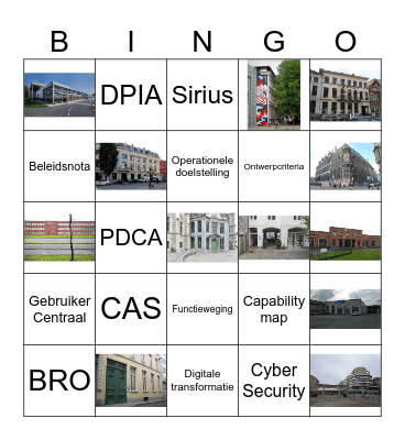 BING-OO Bingo Card