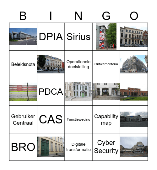 BING-OO Bingo Card