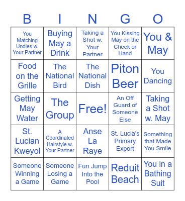 Thirty and Thriving - HBD May🥳 Bingo Card