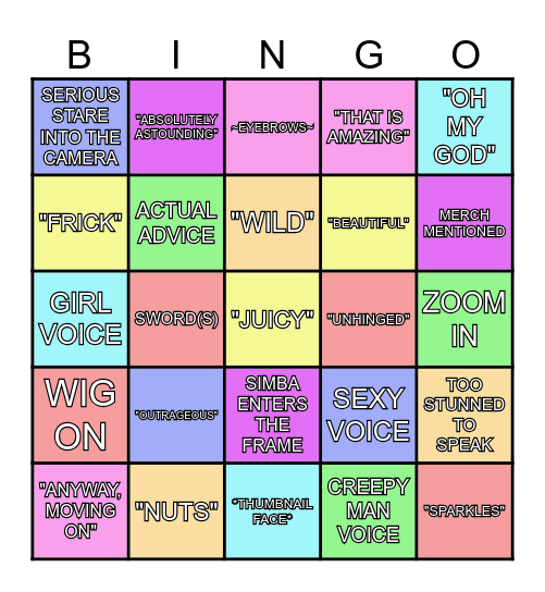 The Click Bingo Card