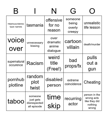 Tomorrow’s Teachings Bingo Card