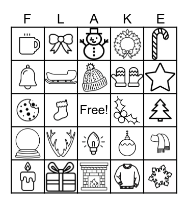 WINTER Bingo Card