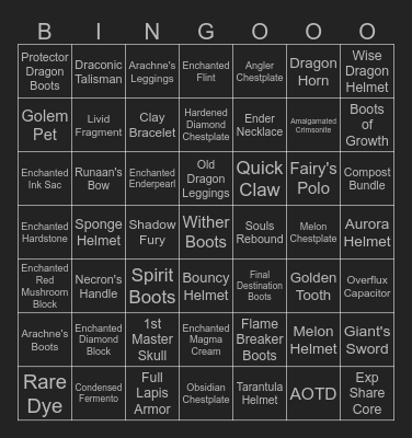 Tux Bingo Card