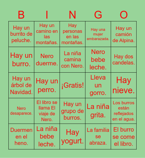 Compartir la magia es delicioso Bingo Card