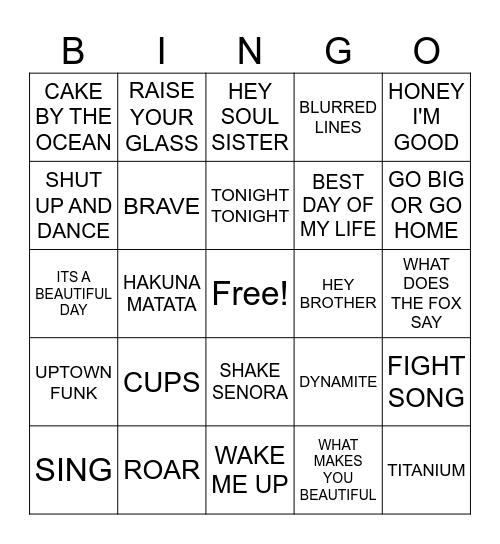 HURRICANES Cover All Bingo Card