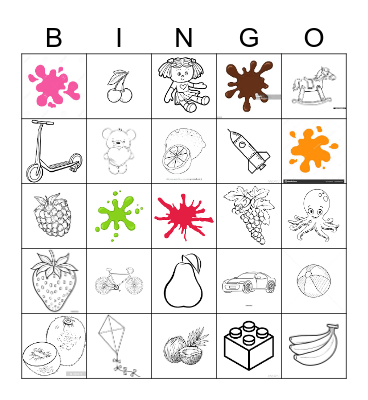 TOYS Bingo Card