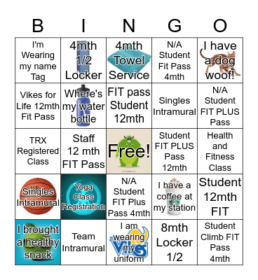 Membership Services Bingo Card