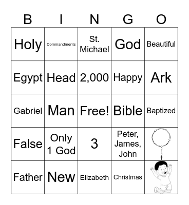 December Second Grade Bingo Card
