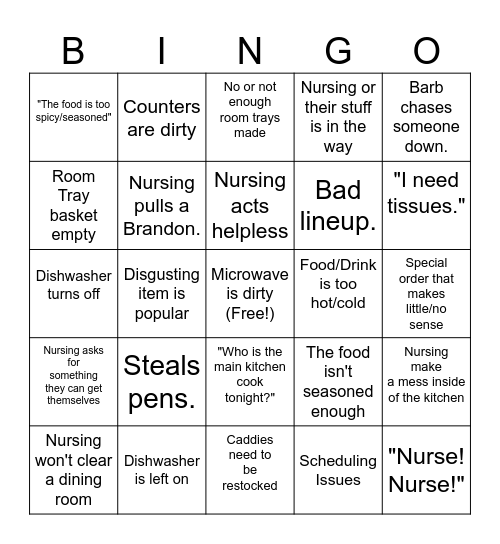 Server Bingo v2 Bingo Card