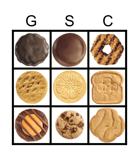 COOKIE BINGO Card