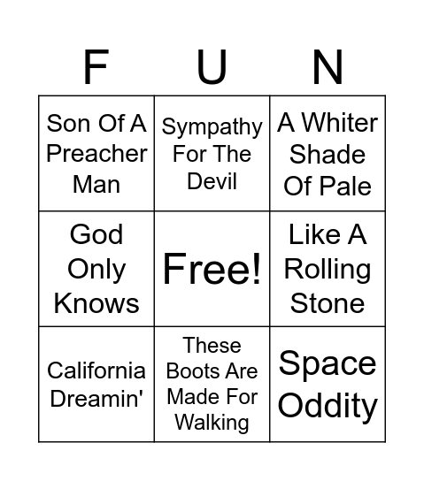 45 TOEREN BINGO RONDE 1 Bingo Card