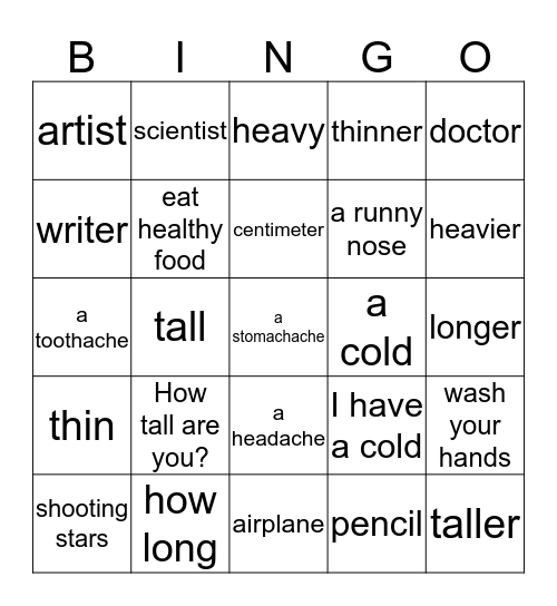 Midang 6, L7 Bingo Card