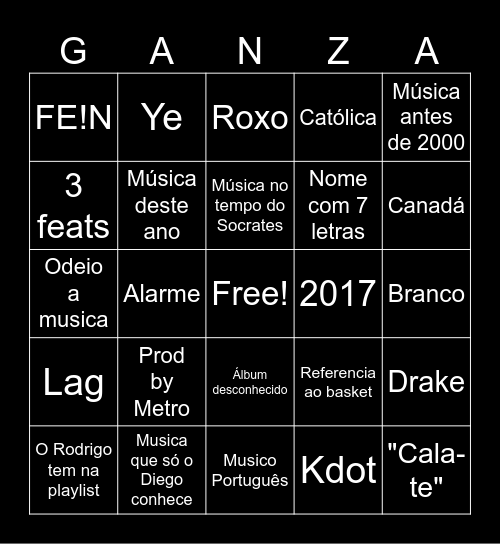 Bingo Skibidi Bingo Card