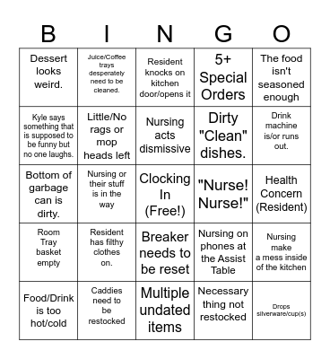 Server Bingo v2 Bingo Card