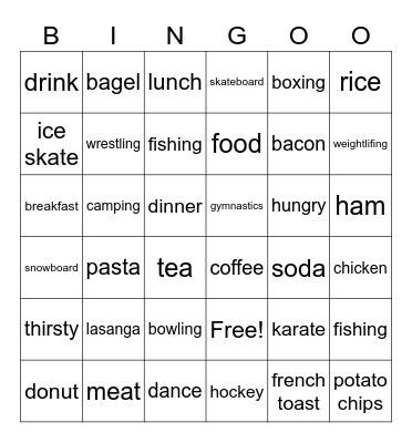 CMD 205 Final Exam Review 4 Bingo Card